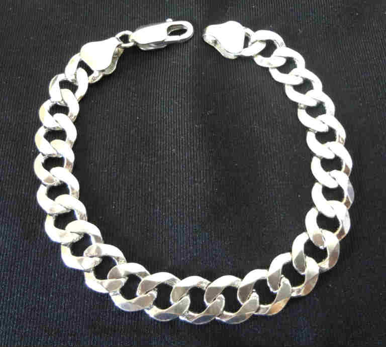 925 Silver (man bracelet D700079)