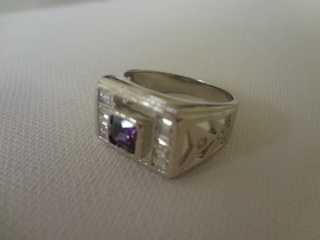 925 Silver (man ring A2GB0245)