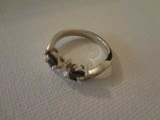 925 Silver ( Ring S1602 )